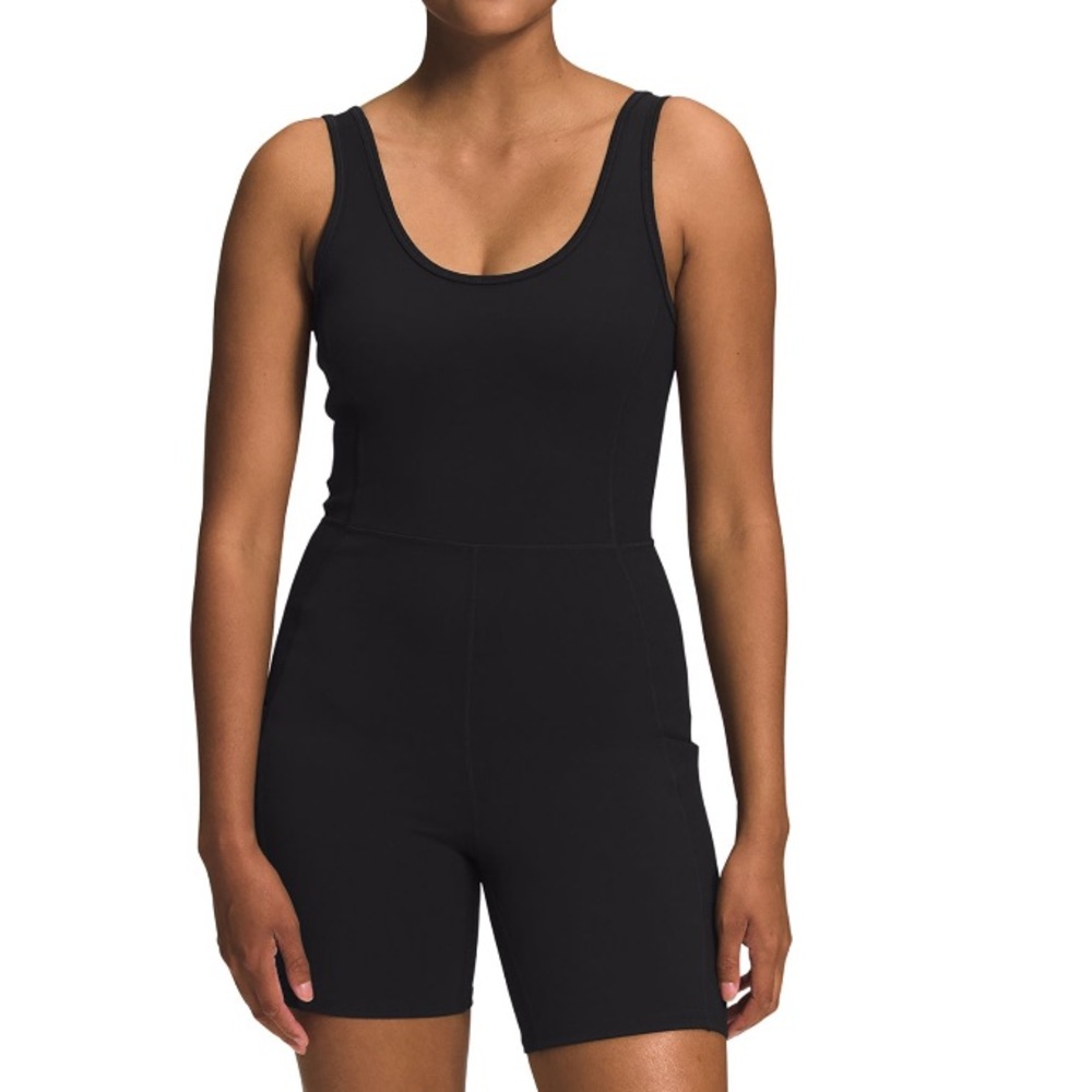 The north face black dunes sky onesie romper jumpsuit